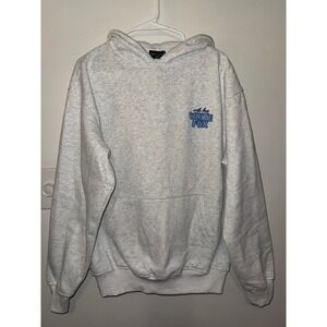 White Fox With Love Always Oversized Hoodie & Sweatpant Set Gray Marle XS/S NWOT